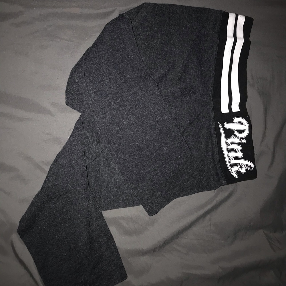 VS Pink cropped leggings
